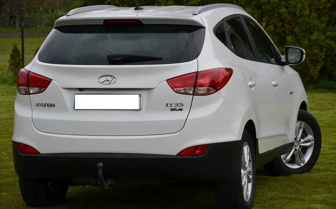 Hyundai ix35 cena 42500 przebieg: 174000, rok produkcji 2013 z Baranów Sandomierski małe 407